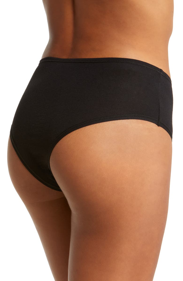 Hanky Panky PlayStretch High Rise Thong, Alternate, color, 
