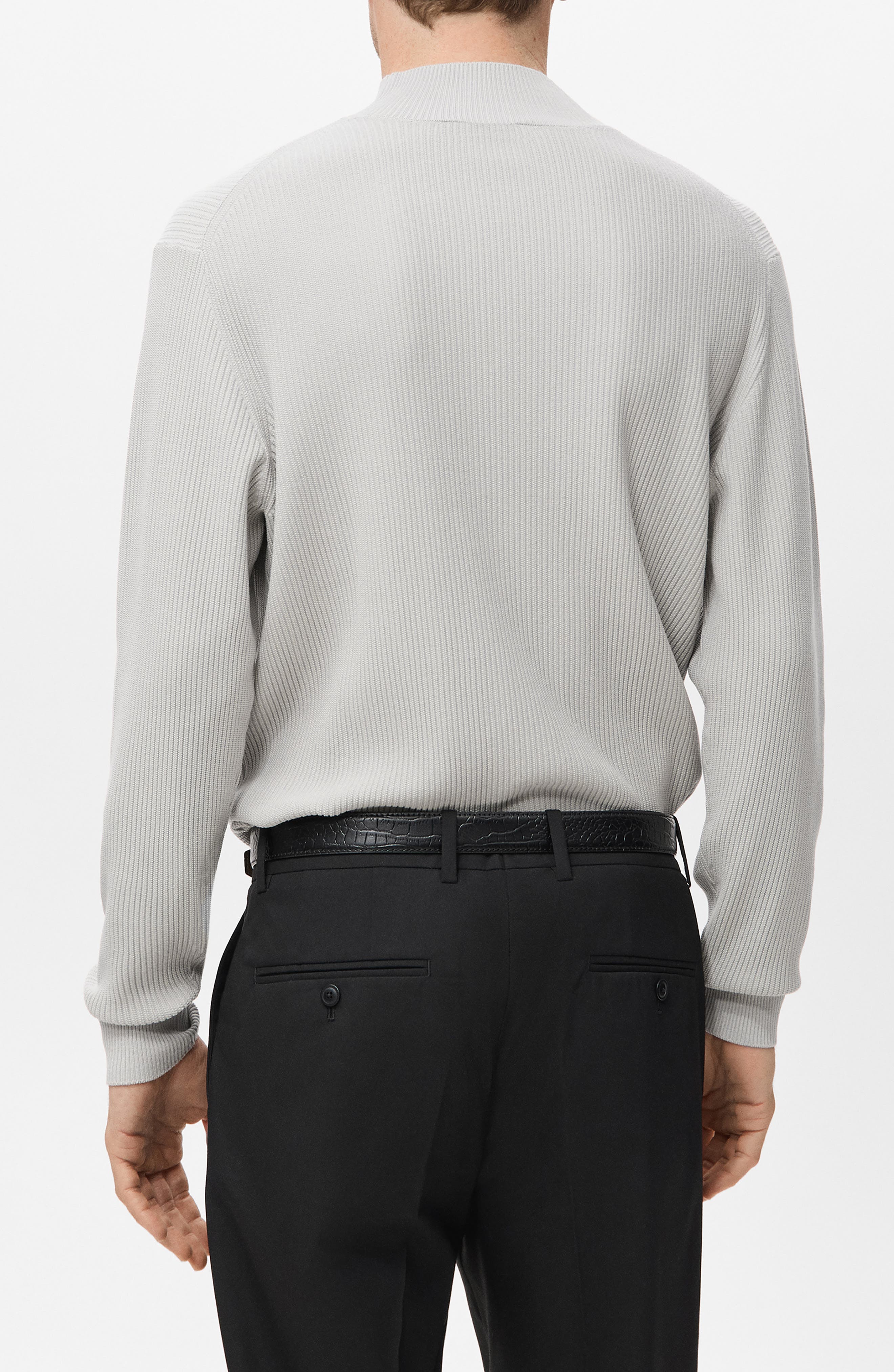 Ribbed Turtleneck Sweater - image 4