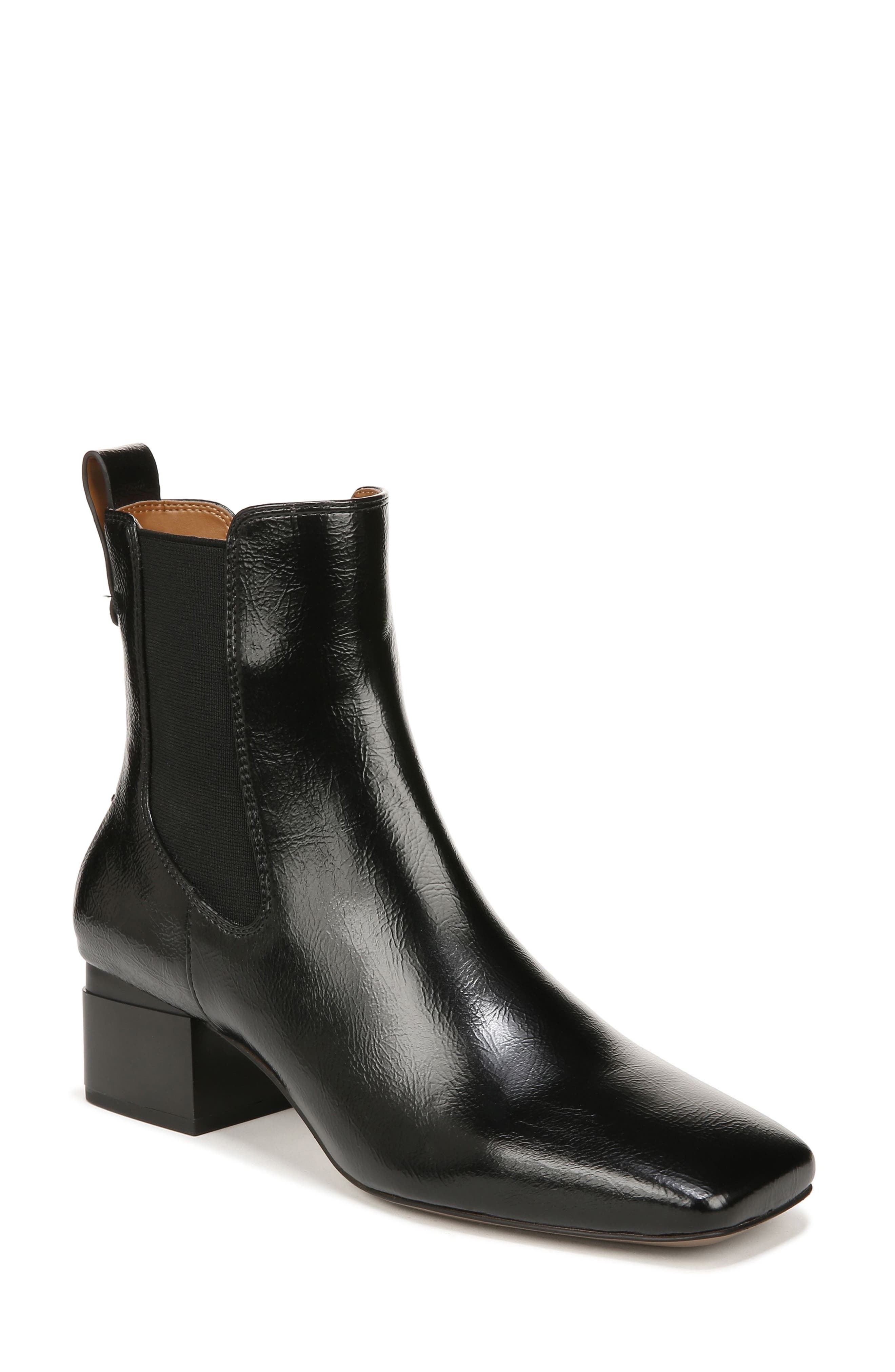 Franco Sarto Waxton Square Toe Bootie, Main, color, 
