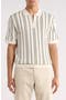 selected Cream W/ Olive Stripes