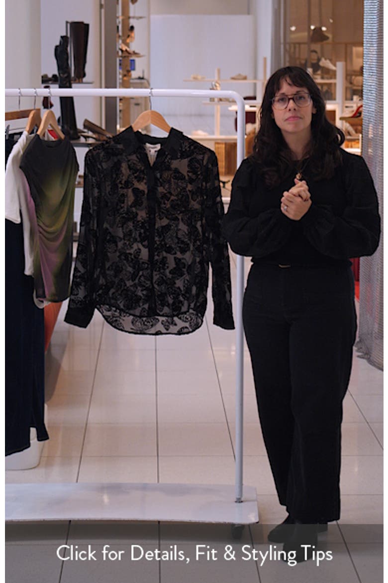 Laurent Butterfly Burnout Shirt video
