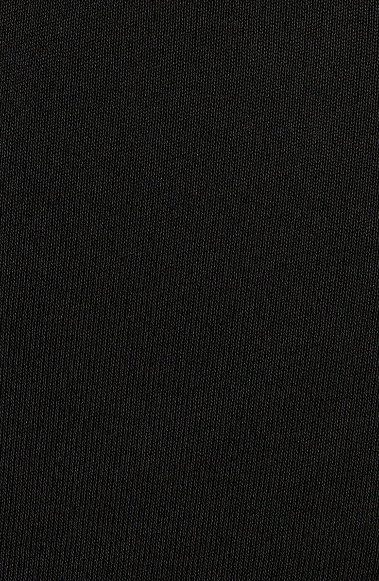 Bottega Veneta Fluid Matte Jersey Jacket, Alternate, color, 1000 Black