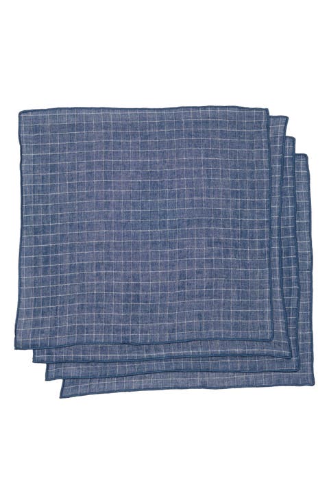 Double Weave Set of 4 Napkins