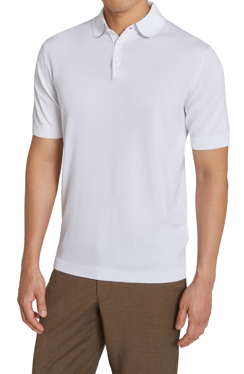 Jack Victor Roslyn Tipped Polo, Alternate, color, 