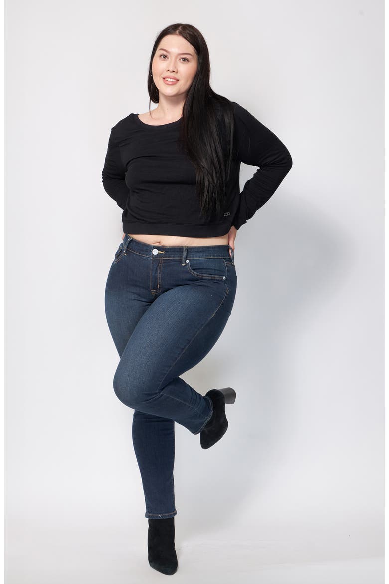 High Waist Boyfriend Jeans, Alternate, color, LIVIA