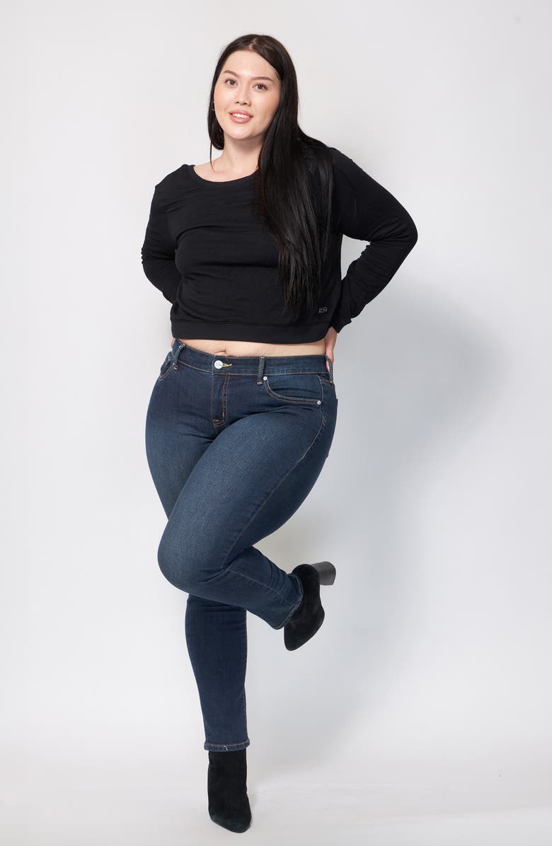 SLINK Jeans High Waist Boyfriend Jeans, Alternate, color, Livia