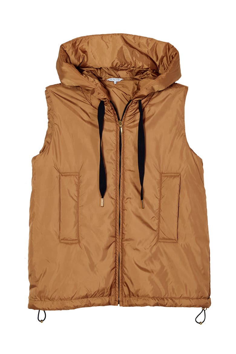 The Hooded Vest, Alternate, color, Copper