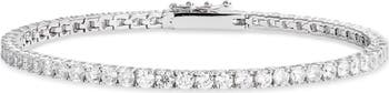 Cubic Zirconia Tennis Bracelet
