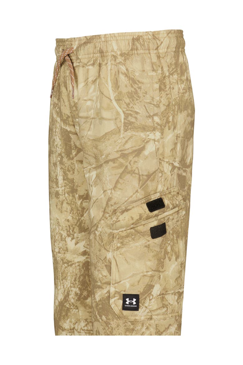 Kids' AOP Cargo Joggers, Alternate, color, FIELD KHAKI