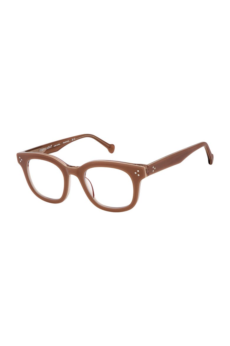 Riley Reading Glasses, Main, color, Taupe