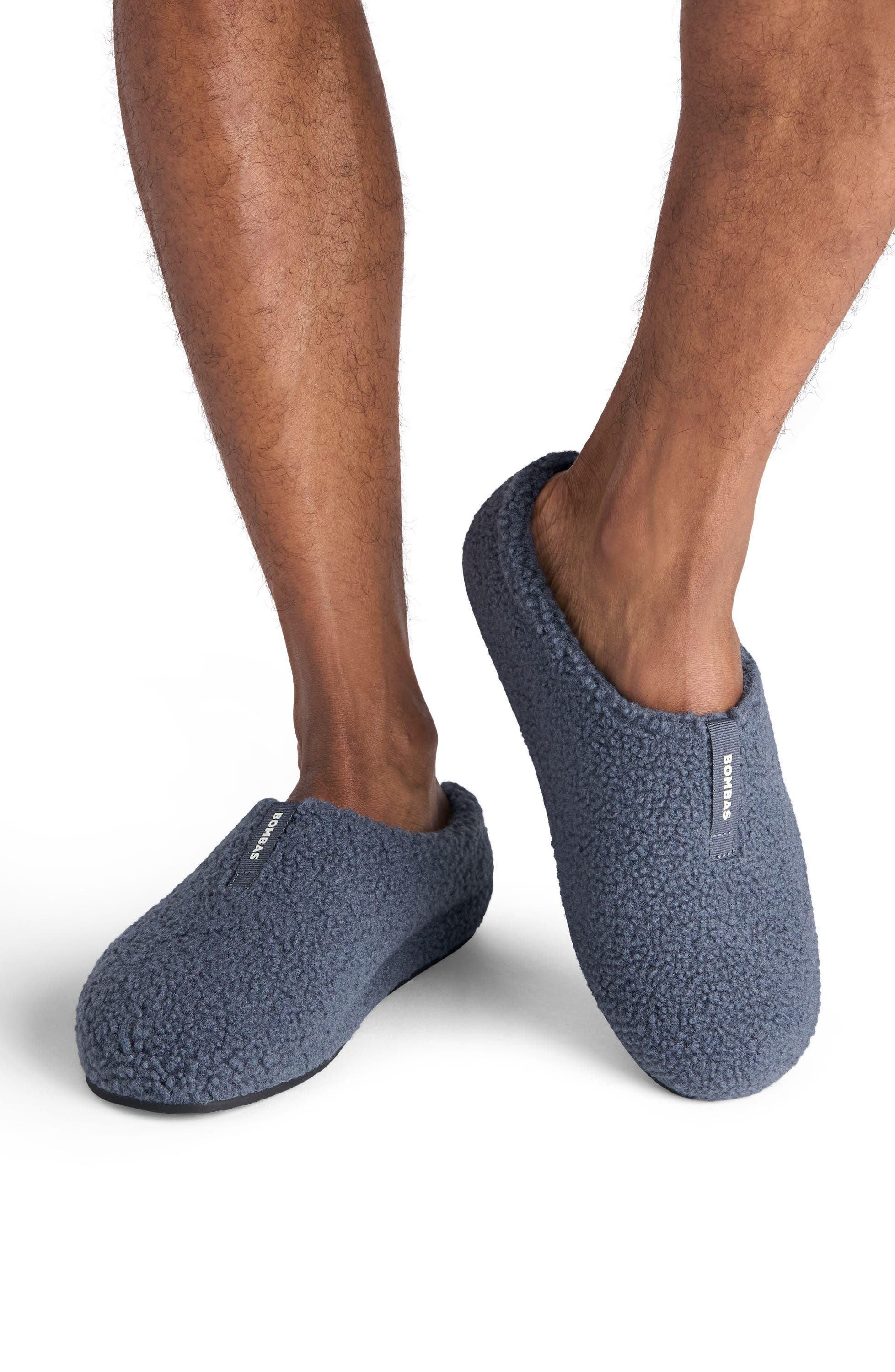 Sunday Faux Fur Slipper, Alternate, color, COOL SMOKE1