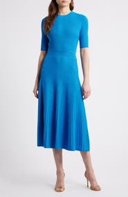 Elie Tahari The Kaya Midi Sweater Dress