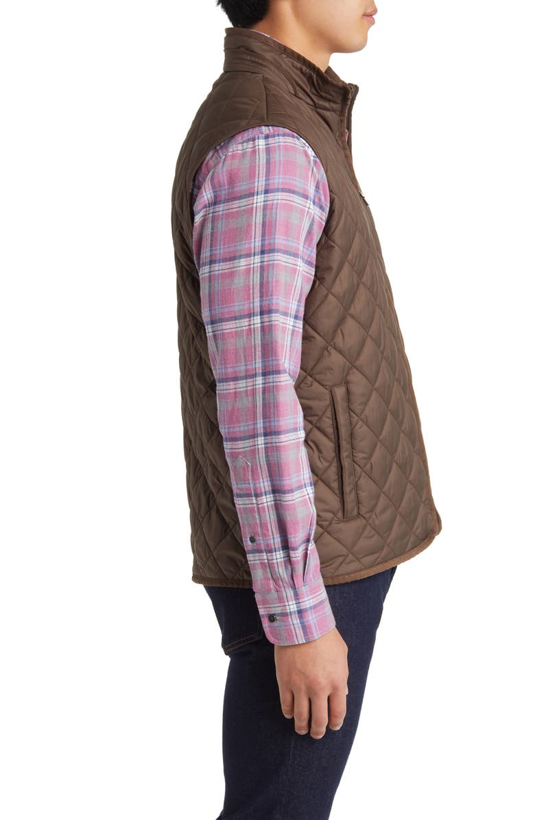 Peter Millar Essex Water Resistant Quilted Travel Vest, Alternate, color, 
