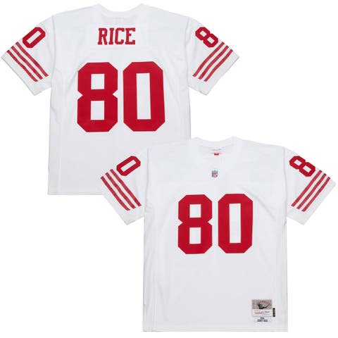 Men's Mitchell & Ness Jerry Rice White San Francisco 49ers 1994 Legacy Replica Jersey