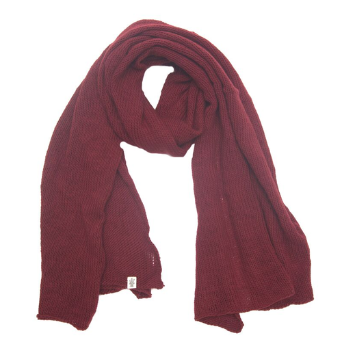 Nirvanna Designs Air Wrap Scarf In Red