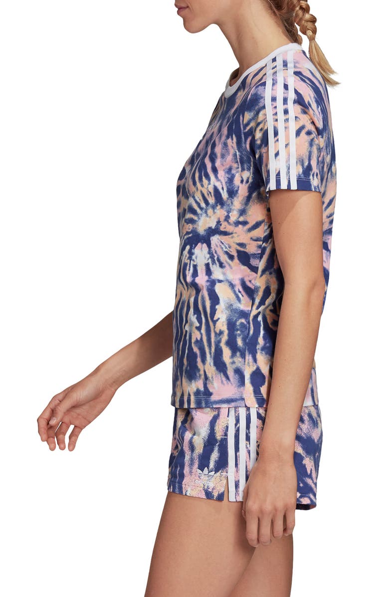 adidas Originals Tie Dye T-Shirt, Alternate, color,