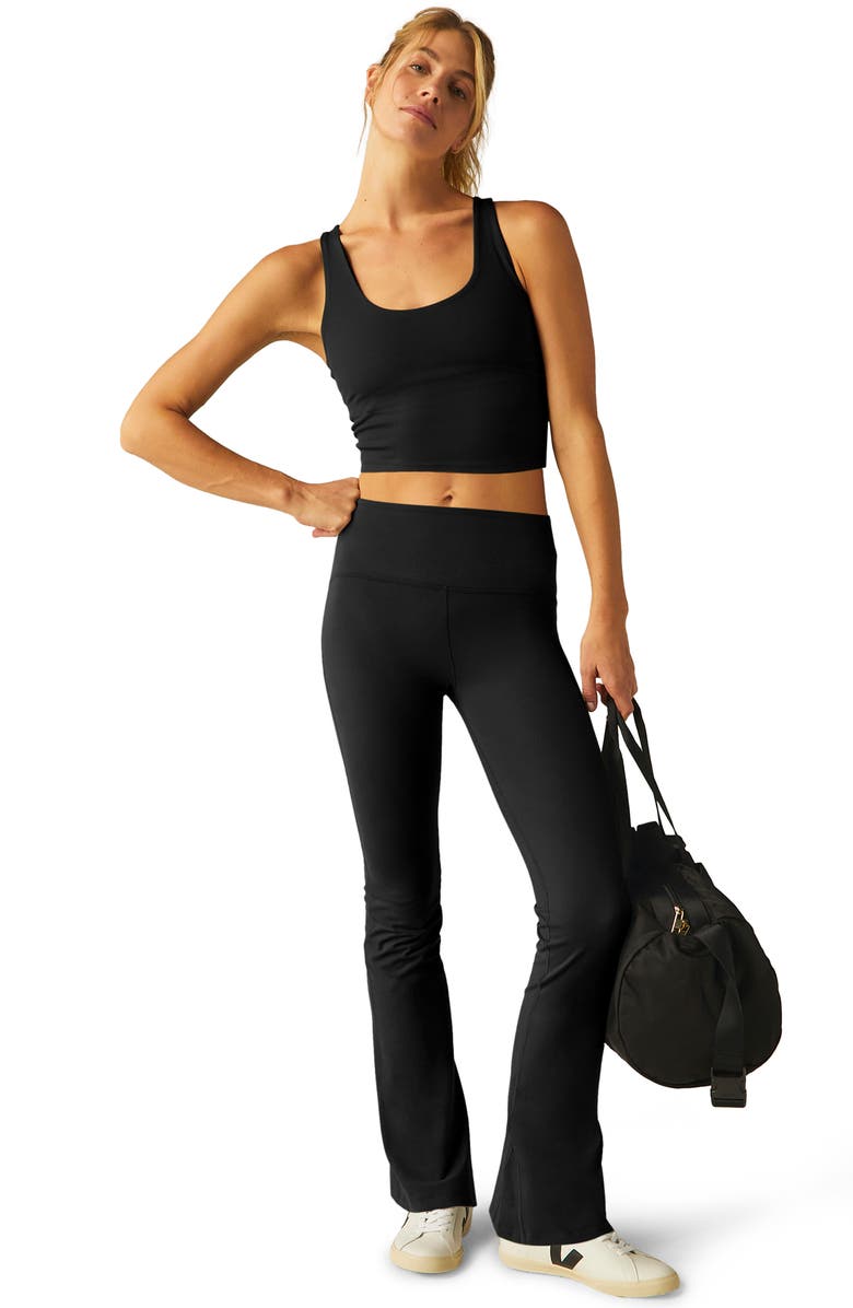 Beyond Yoga POWERBEYOND<sup>™</sup> Strive High Waist Pants, Alternate, color, Black
