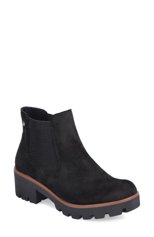 Rieker Amalia Ankle Chelsea Boot In Black