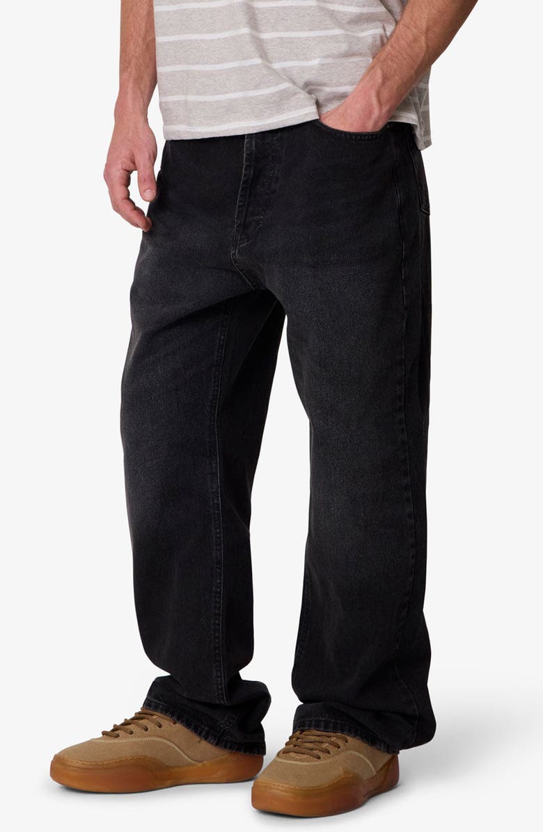 mnml Ultra Baggy Jeans, Alternate, color, Western Black