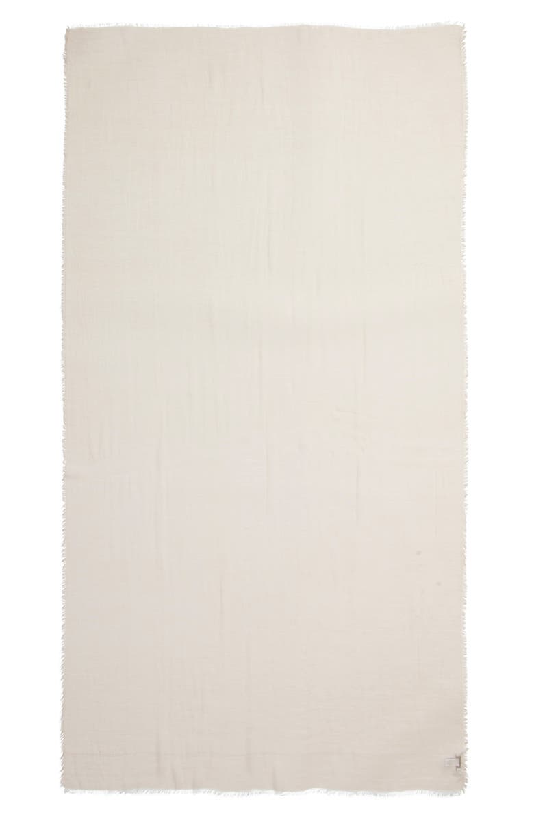 Nordstrom Modal & Silk Scarf, Alternate, color, Beige Sand