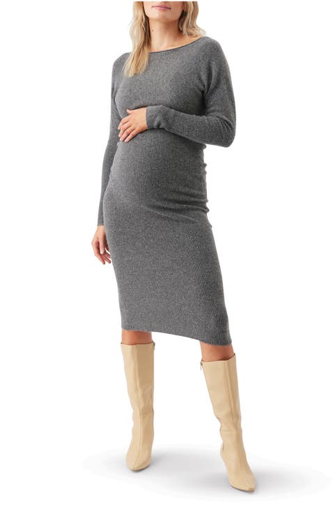 Tobie Off Shoulder Knit Dress