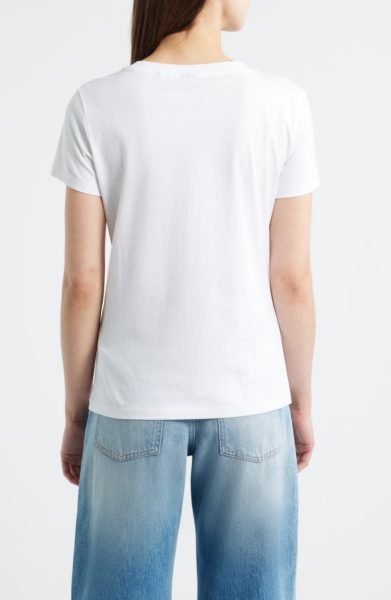 BOSS Orange Esogo Cotton T-Shirt, Alternate, color, White