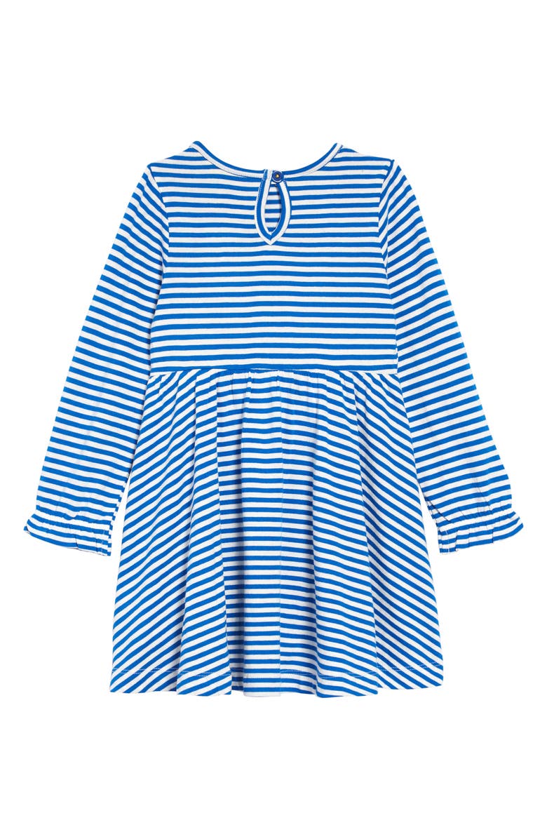 Mini Boden Fun Appliqué Jersey Dress, Alternate, color, 