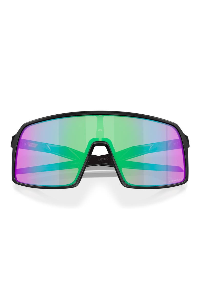 60mm Shield Sunglasses, Alternate, color, MATTE BLACK