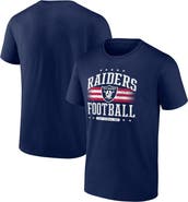 FANATICS Men's Fanatics Branded  Navy Las Vegas Raiders Americana T-Shirt