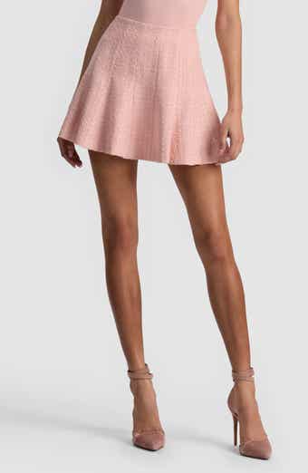 Zona High Waist Godet Miniskirt