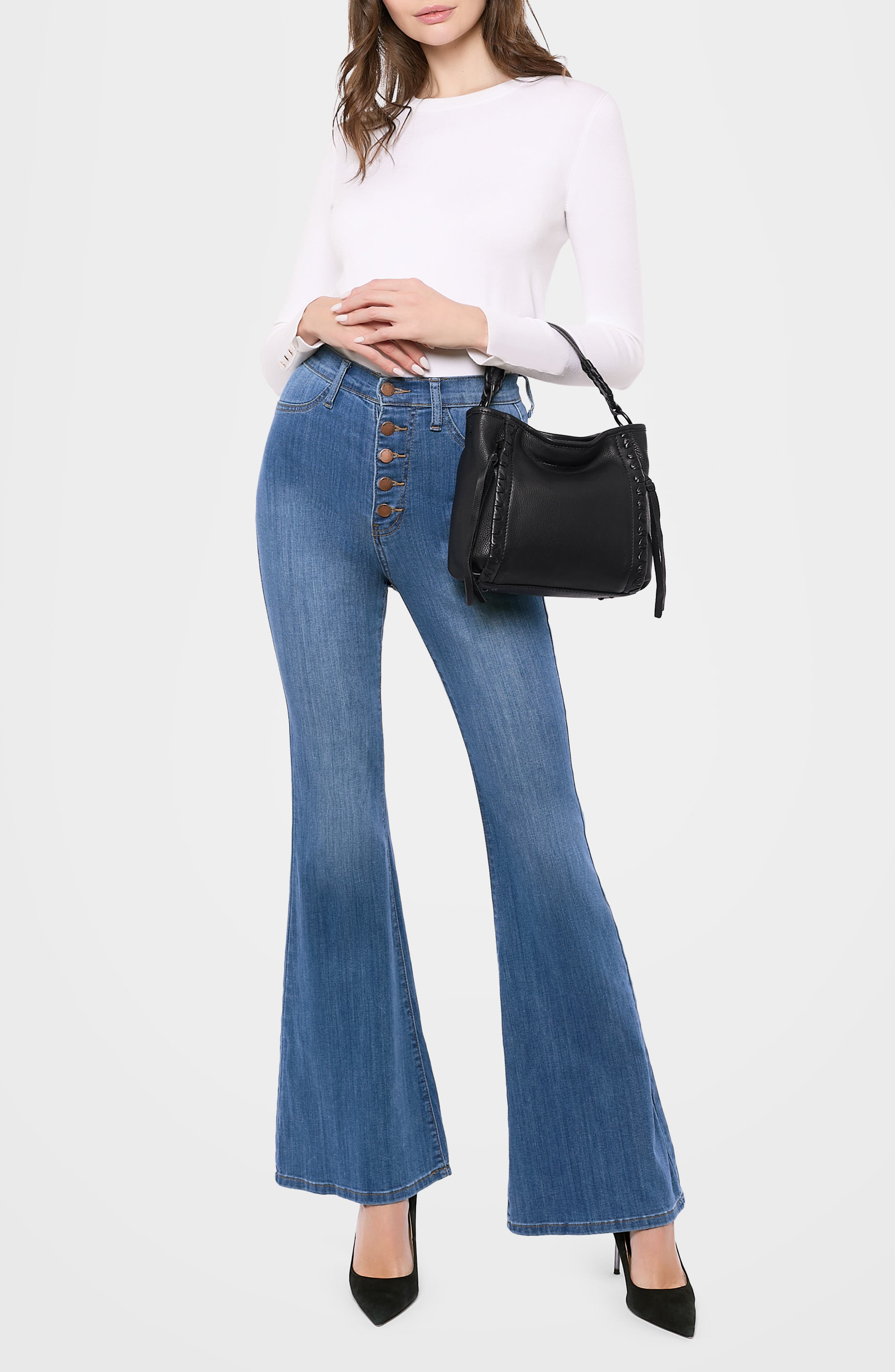 Aimee Kestenberg Artisan Bucket Crossbody Bag, Alternate, color, 