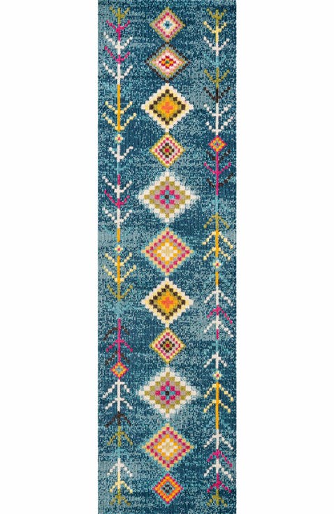 Love Geometric Area Rug