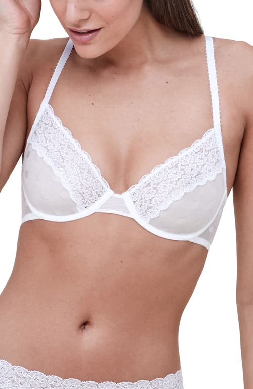 Skarlett Blue Dare Unlined Underwire Bra in White at Nordstrom, Size 36Dd