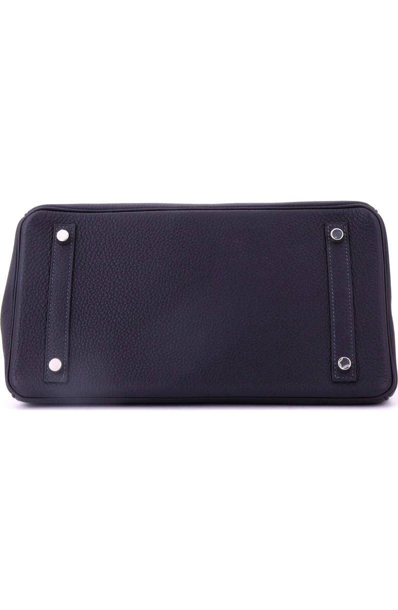 Pre-Owned Hermes Birkin Handbag Blue Togo with Palladium Hardware 30, Alternate, color, Caban