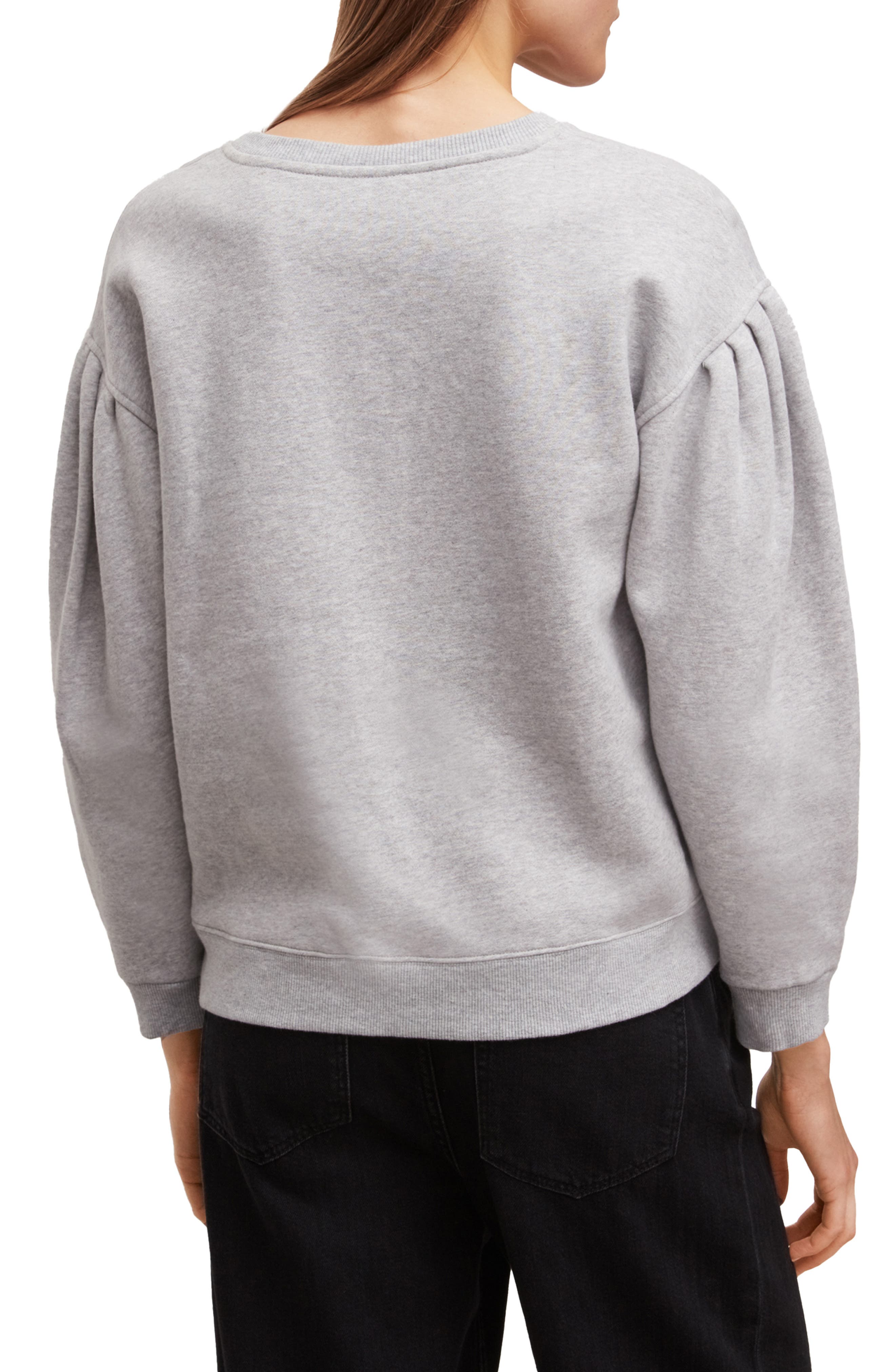 AllSaints Noctis Ona Cotton Graphic Sweatshirt (Women) | Nordstromrack