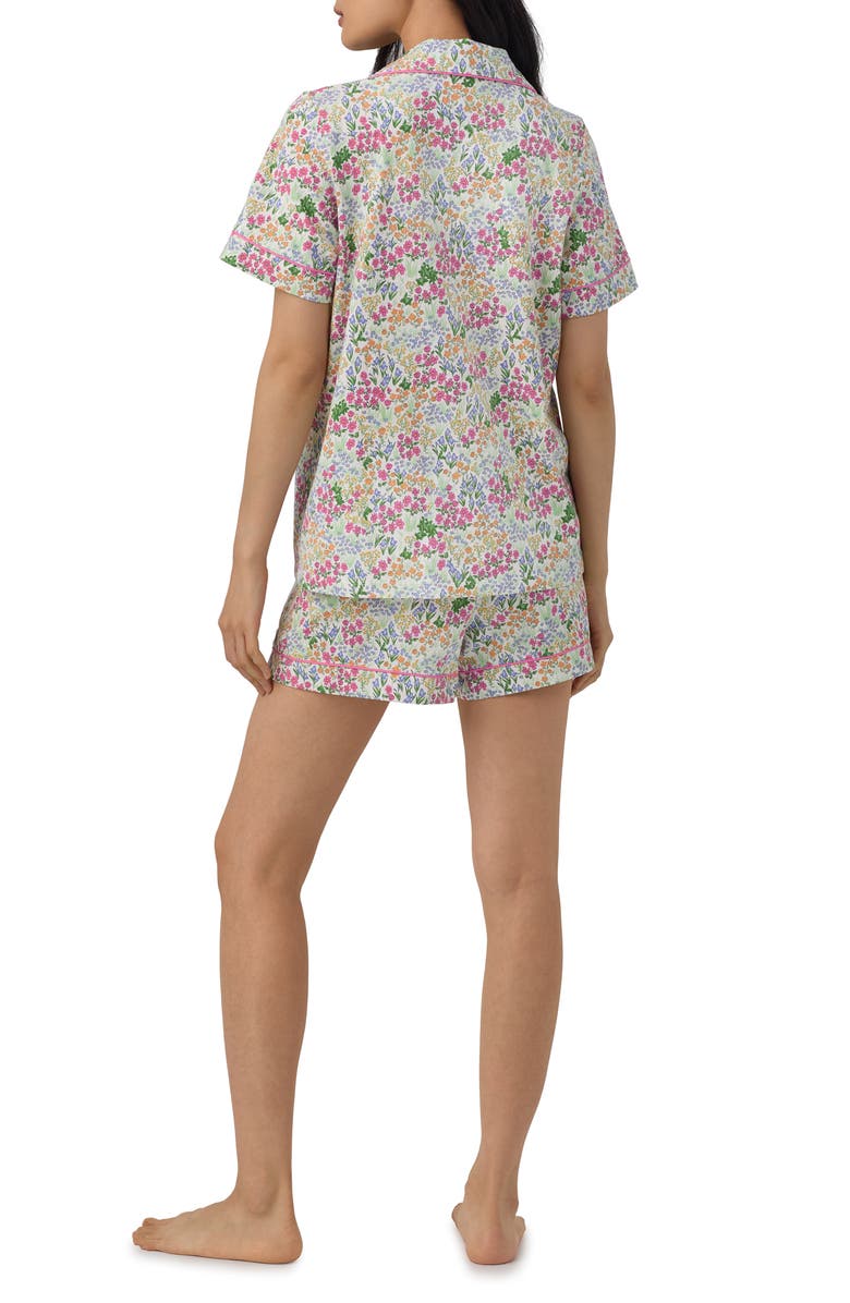 BedHead Pajamas Print Stretch Organic Cotton Jersey Short Pajamas, Alternate, color, 