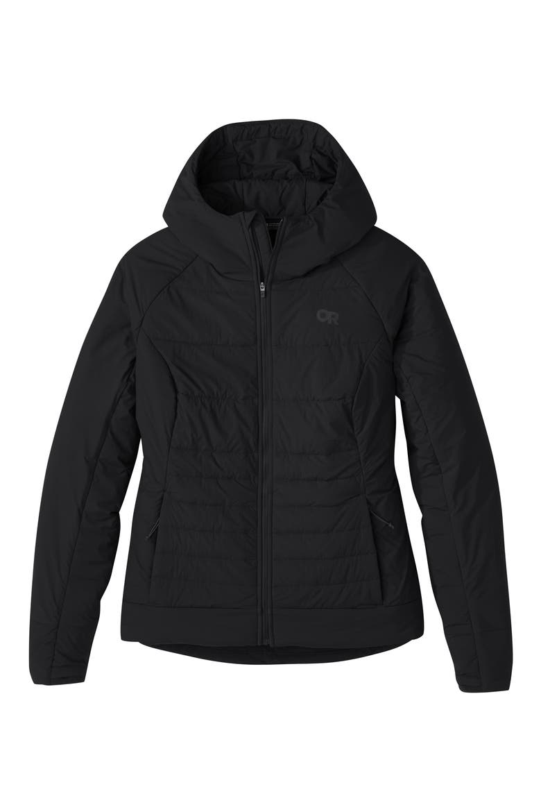 Women's Shadow Water Resistant Insulated Jacket, Main, color, BLACK