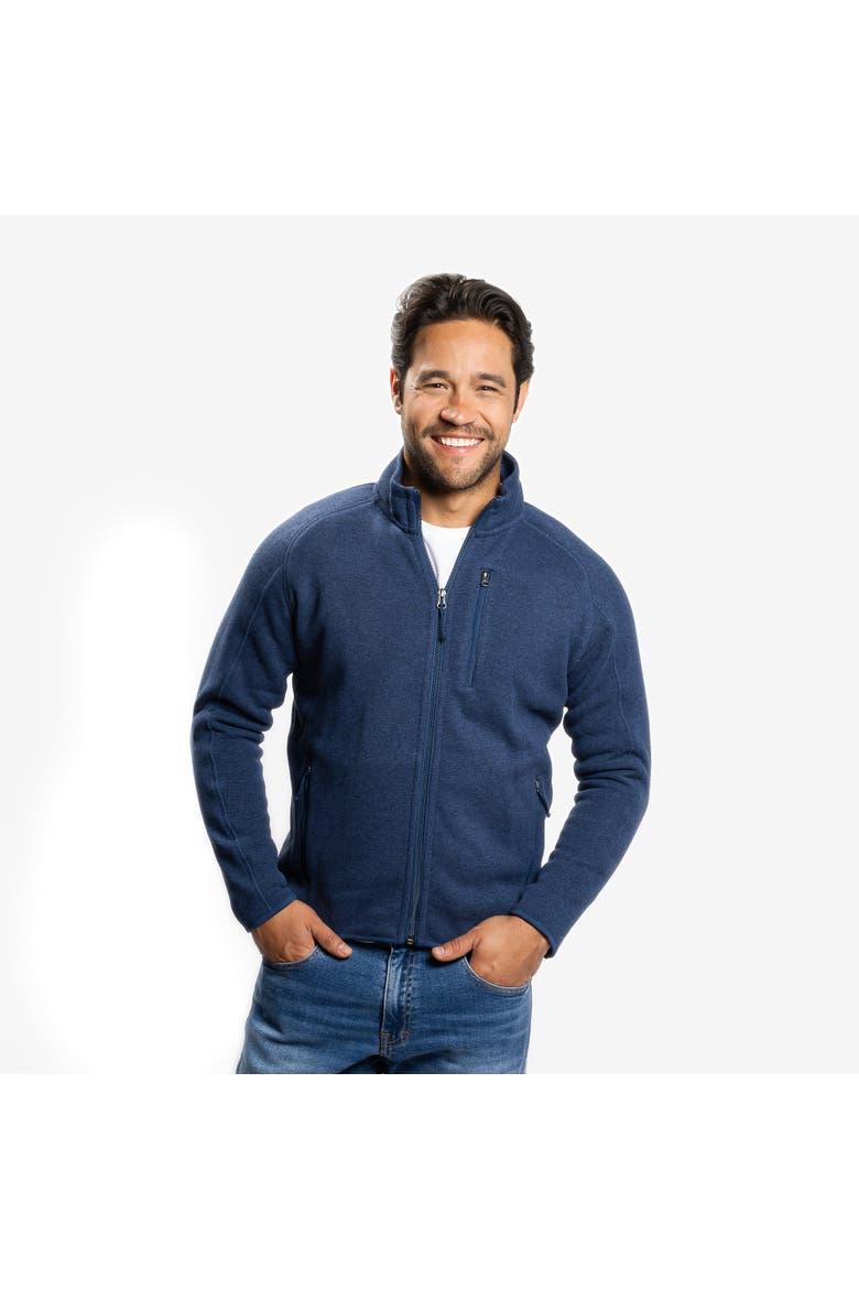 Polartec Fleece Jacket, Alternate, color, Navy