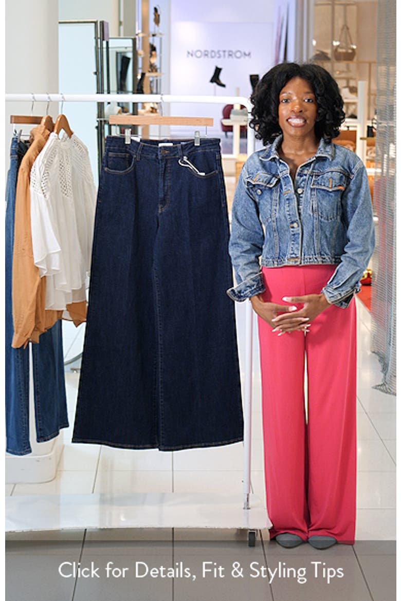 Good Waist High Waist Palazzo Jeans video