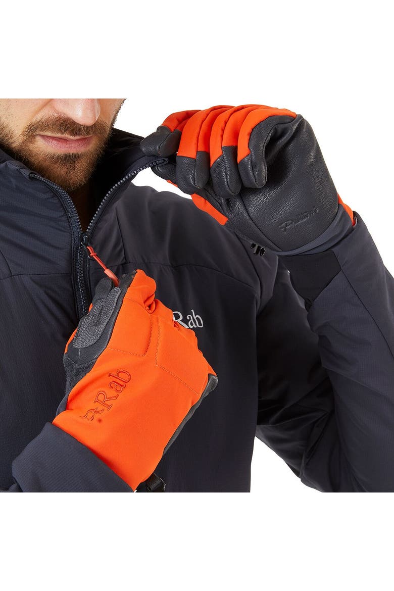 Axis Glove, Alternate, color, Firecracker