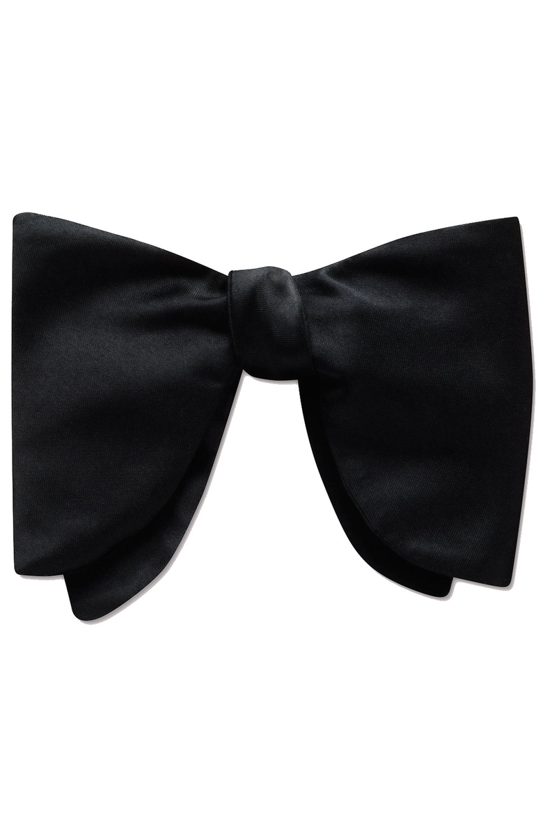 Celebration Oversized Black Bow Tie, Main, color, Freestyle