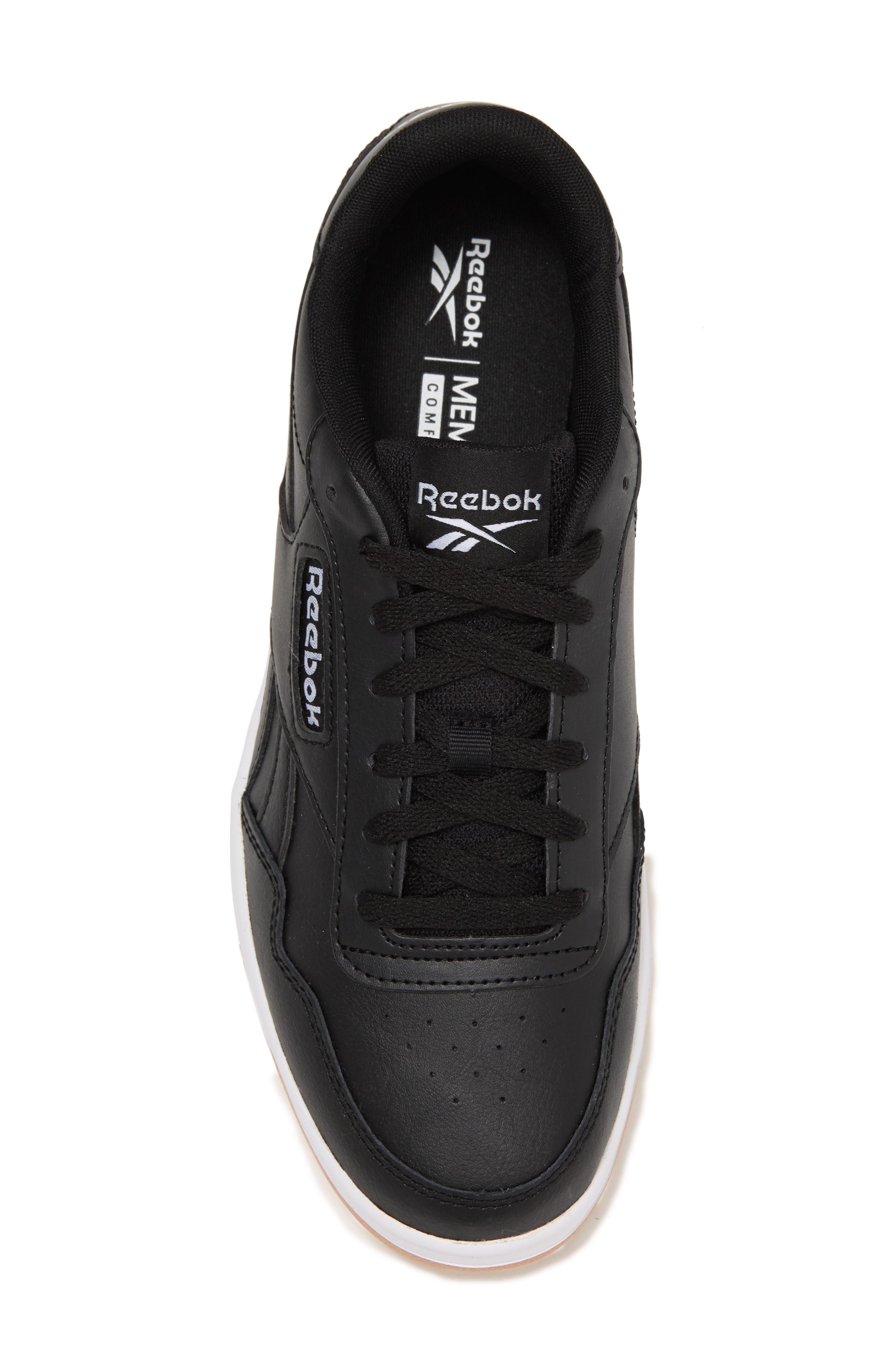 Reebok Court Advance Sneaker, Alternate, color, Cblack/Ftw