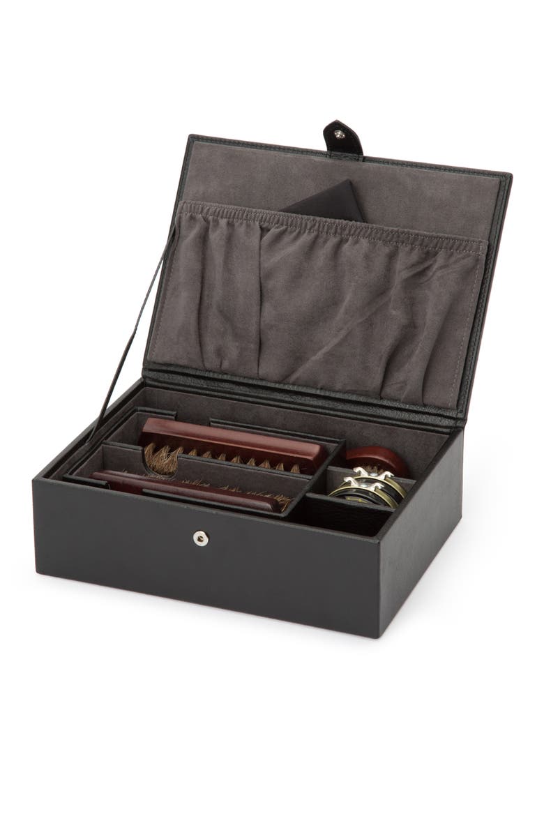 Blake Shoe Shine Kit, Alternate, color, BLACK