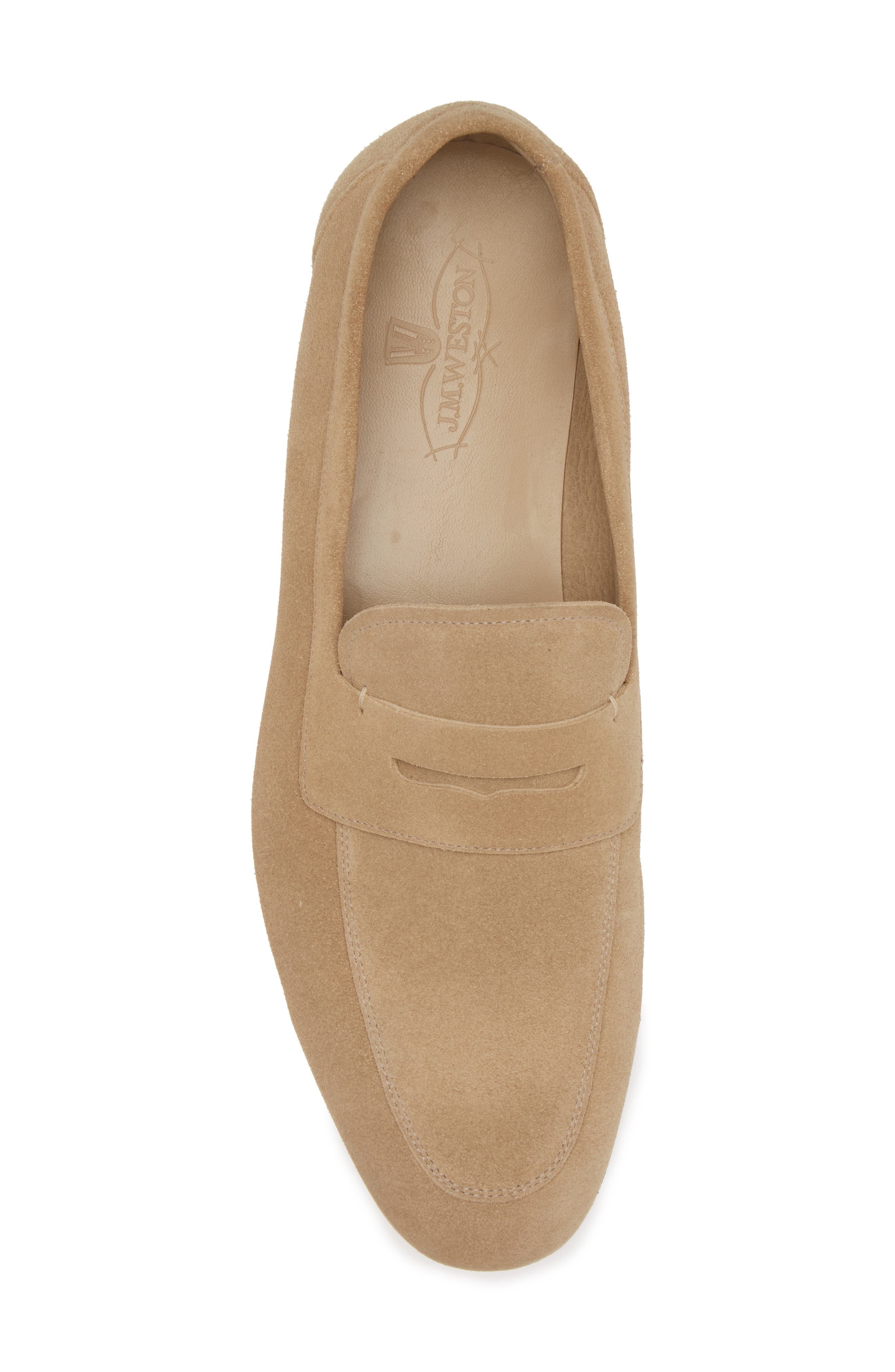 Animation Woogie Apron Toe Loafer, Alternate, color, BEIGE