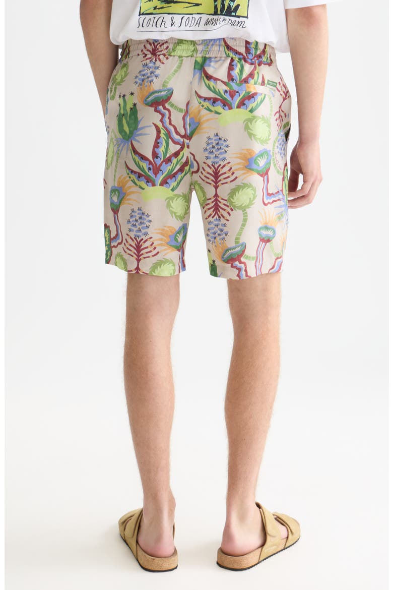 Relaxed Fit Bermuda Shorts, Alternate, color, DESERT FLORAL INFINITY