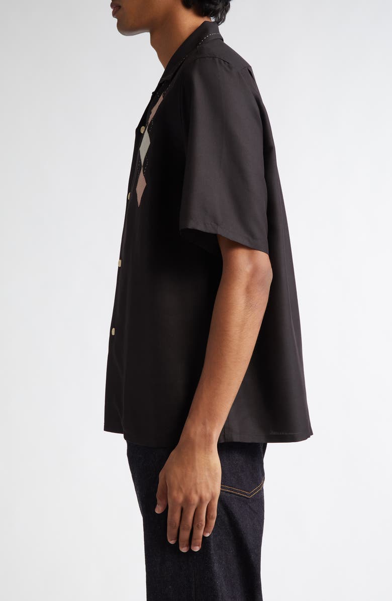 VISVIM Keesey Silk Camp Shirt, Alternate, color, 