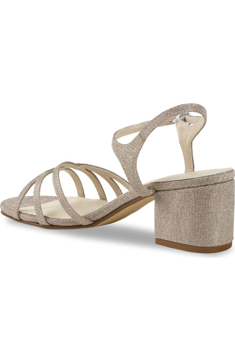 Touch Ups Delilah Ankle Strap Sandal, Alternate, color, Champagne