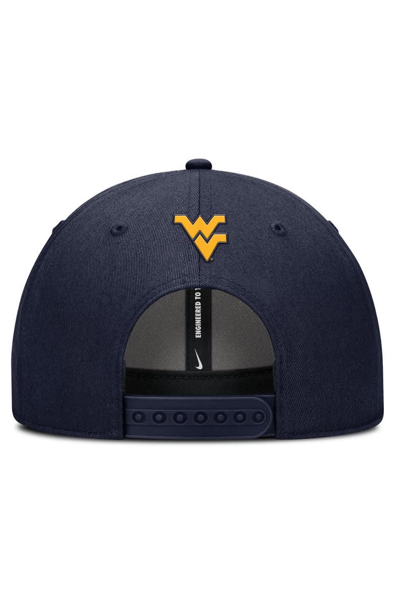 Nike Men's Nike Navy West Virginia Mountaineers Rise Practice Adjustable Hat, Alternate, color, Navy