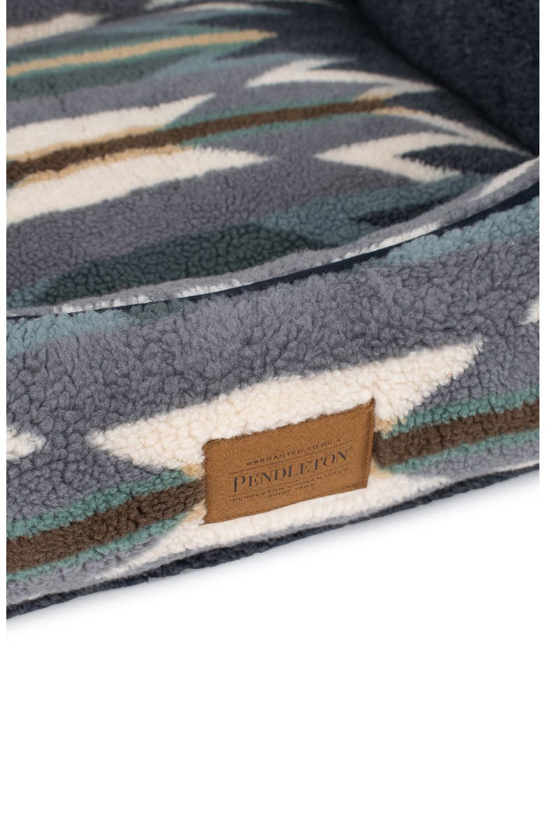 High Pile Fleece Kuddler Dog Bed, Alternate, color, WYETH TRAIL OXFORD