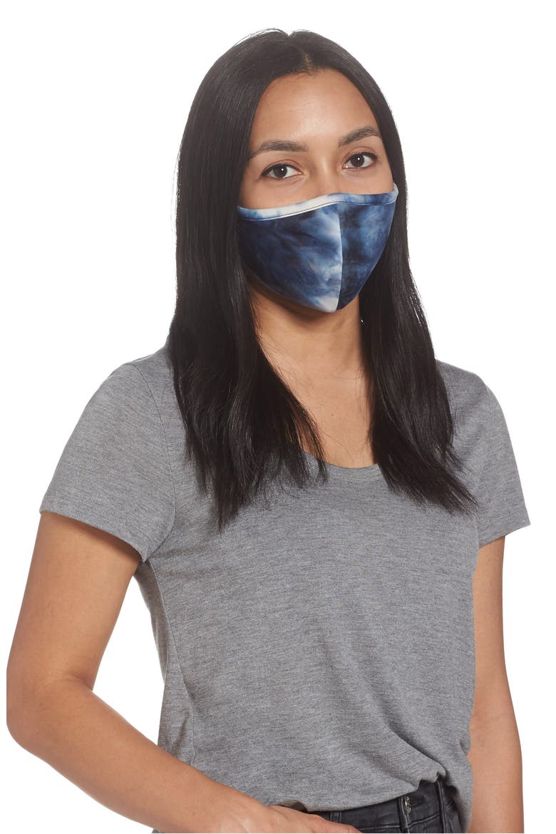 Assorted 4-Pack Adult Face Masks, Alternate, color, TIE-DYE PACK